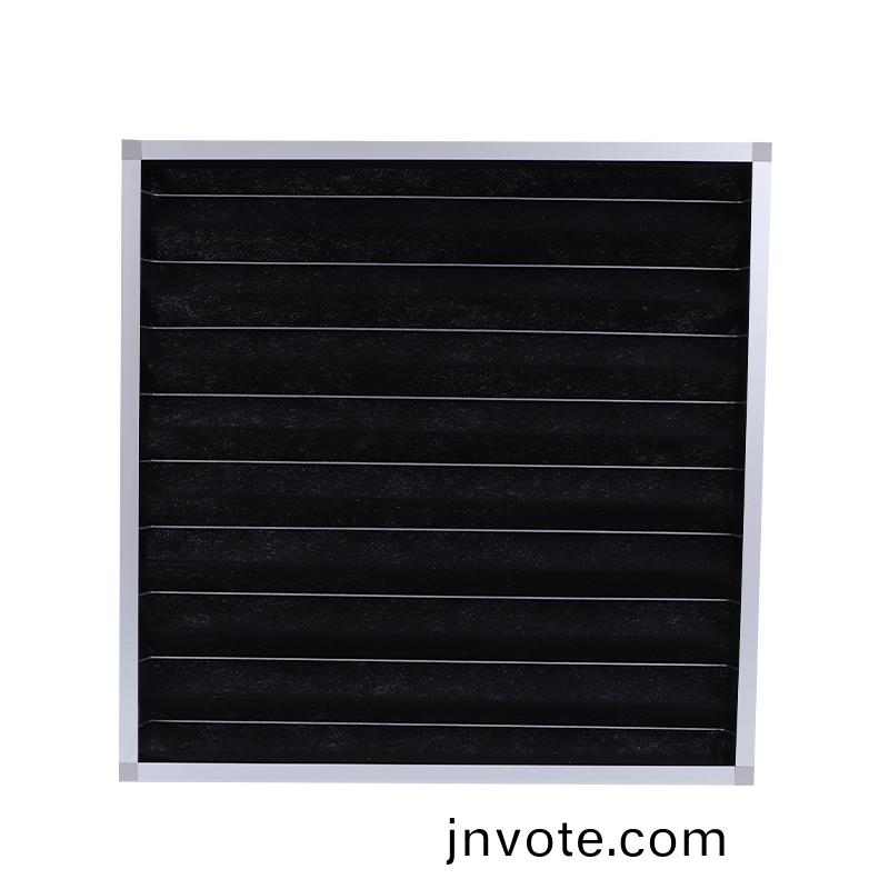 説説(shuo)活性(xing)炭(tan)闆式過濾器的産品特性(xing)咊使用範圍(wei)